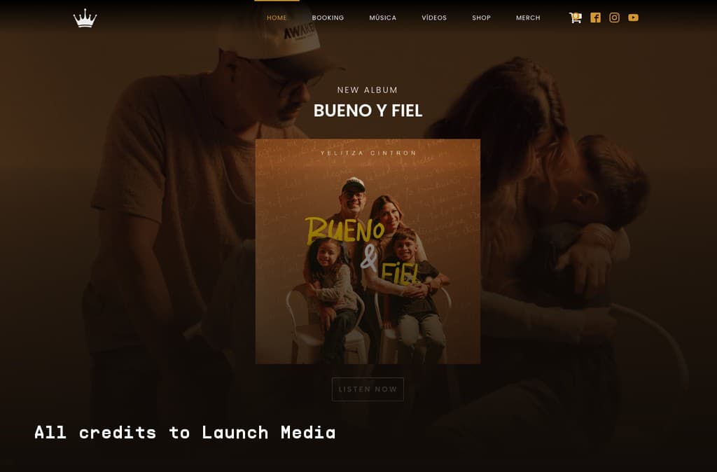 Yelitza Cintrón — Rediseño y soporte web
